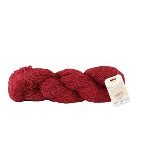 1 Hank 100% Wool Yarn Bartlett Yarns- 4oz. 2 ply Mountain Berry